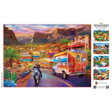 Roadsides of the Southwest - Into the Valley 500 Piece Jigsaw Puzzle