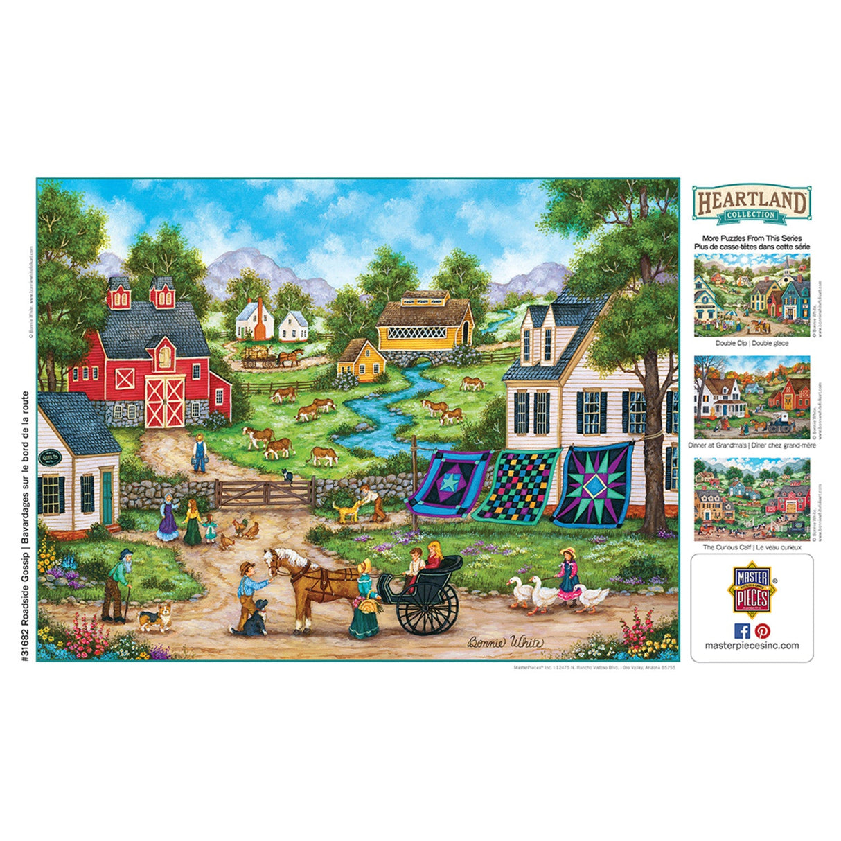 Heartland - Roadside Gossip 500 Piece Jigsaw Puzzle