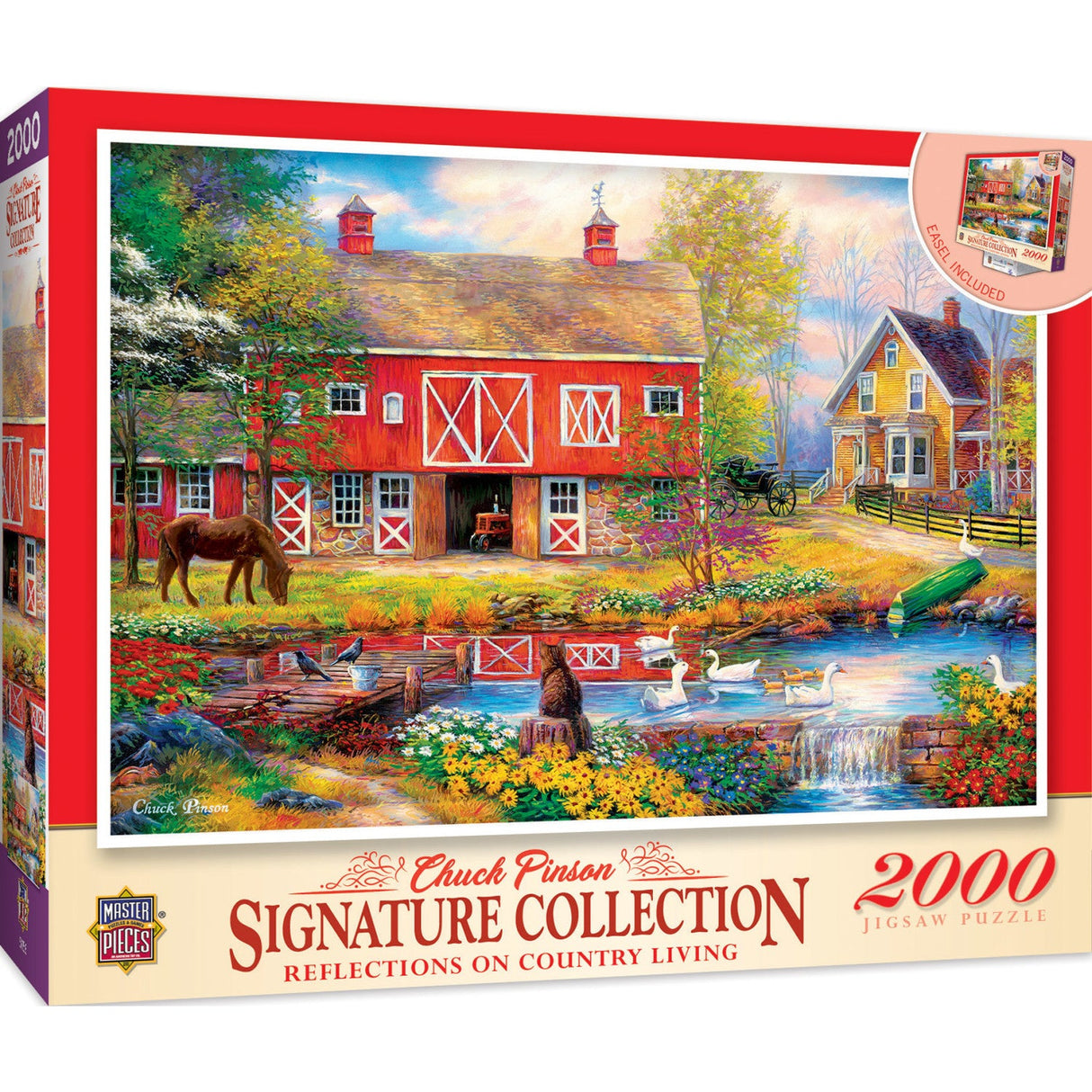 Signature Collection - Reflections on Country Living 2000 Piece Jigsaw Puzzle