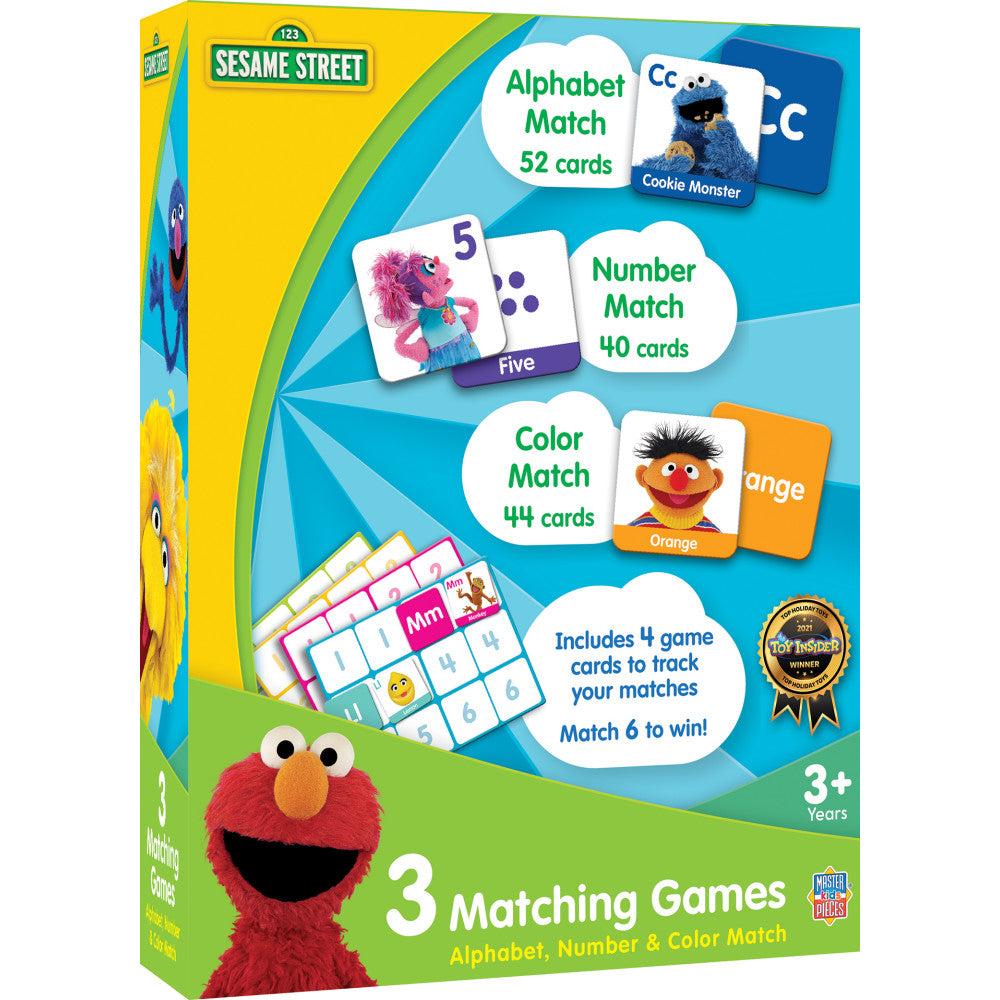Sesame Street 3-in-1 Matching Game