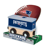 New England Patriots Toy Train Box Car