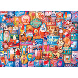 Flashbacks - Ice Cream Treats 1000 Piece Jigsaw Puzzle