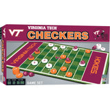 Virginia Tech Hokies Checkers Board Game