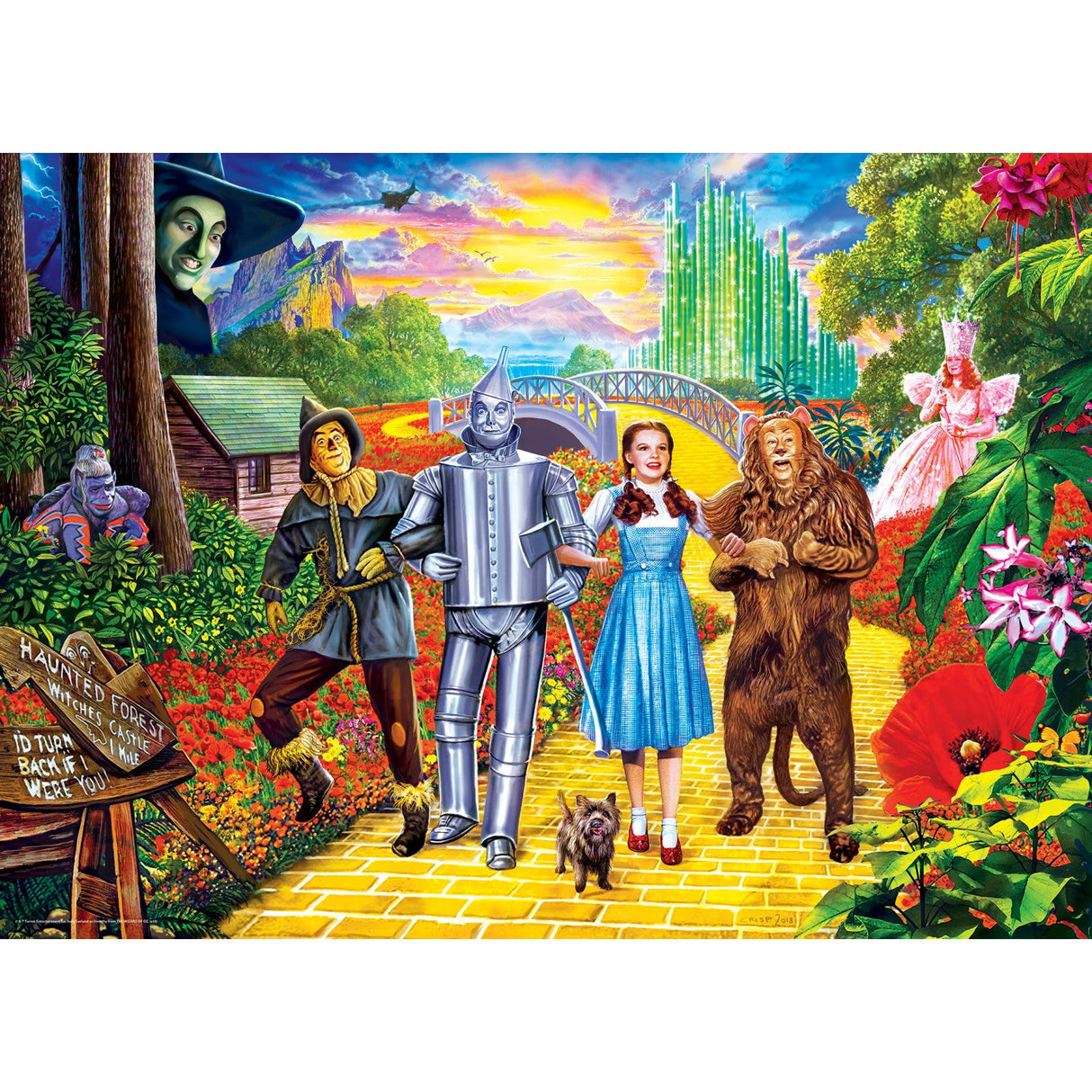 The Wizard of Oz - Off to See the Wizard 1000 Piece Jigsaw Puzzle