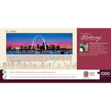 St. Louis, Missouri 1000 Piece Panoramic Jigsaw Puzzle