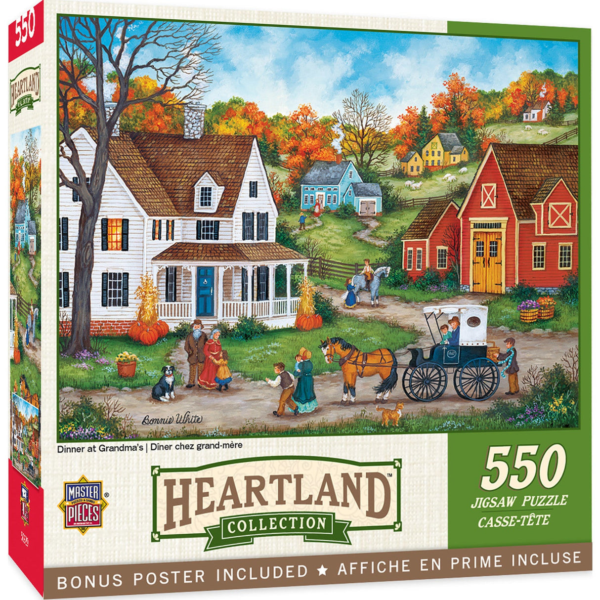 Heartland - Dinner at Grandmas 550 Piece Jigsaw Puzzle