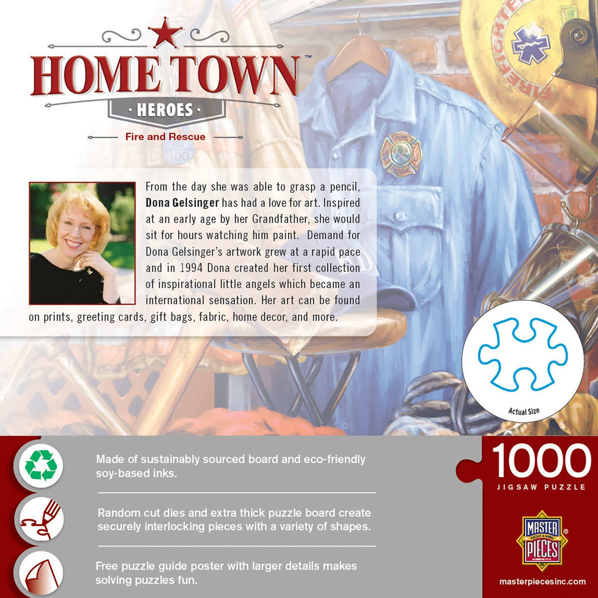 Hometown Heroes - Fire and Rescue 1000 Piece Jigsaw Puzzle