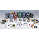 West Virginia Mountaineers 300 Piece Poker Set