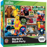 Sesame Street - Big Bird's Block Party 1000 Piece Jigsaw Puzzle