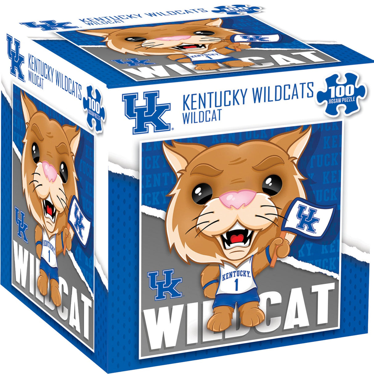 Wildcat - Kentucky Wildcats Mascot 100 Piece Jigsaw Puzzle