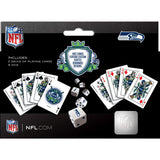 Seattle Seahawks - 2-Pack Playing Cards & Dice Set