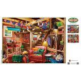 Man Cave - Fish, Hunt, & Hibernate 1000 Piece Jigsaw Puzzle