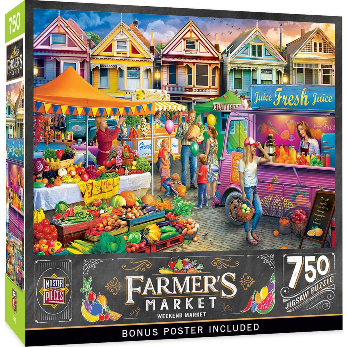 Farmer's Market - Weekend Market 750 Piece Jigsaw Puzzle