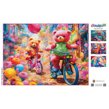 Colorize - Teddy Bear Wonderland 1000 Piece Jigsaw Puzzle