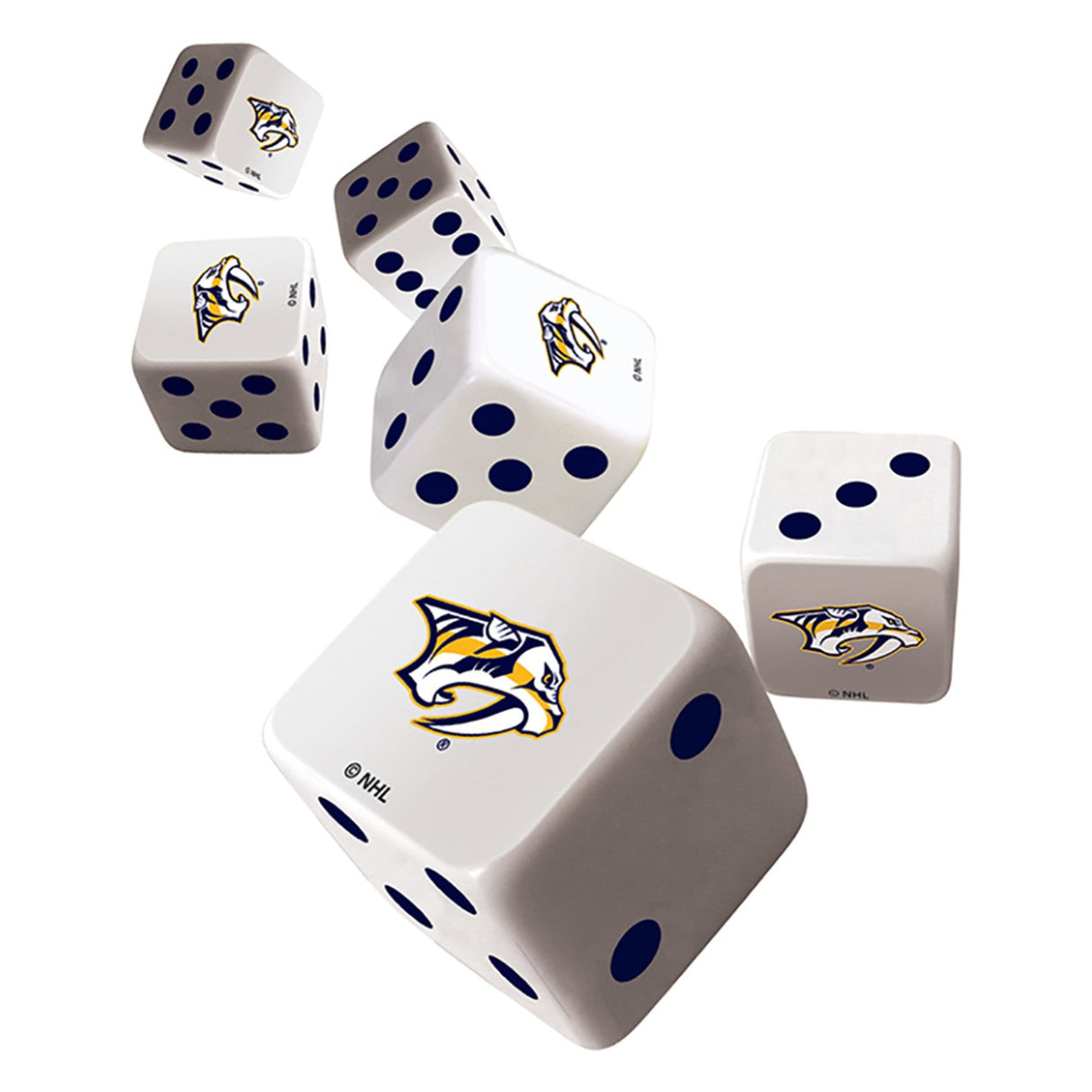 Nashville Predators Dice Set