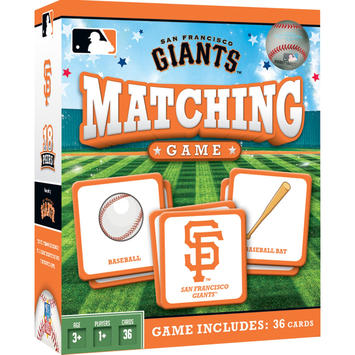 San Francisco Giants Matching Game