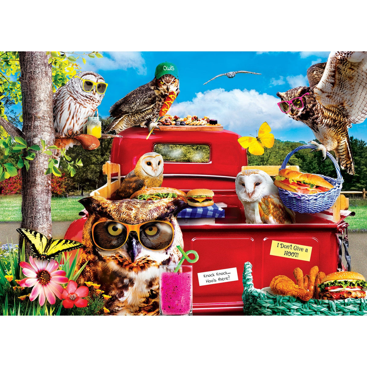 Wild & Whimsical - Tailgate at the Park 1000 Piece Jigsaw Puzzle