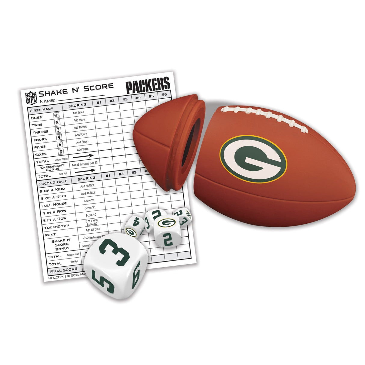 Green Bay Packers Shake n' Score