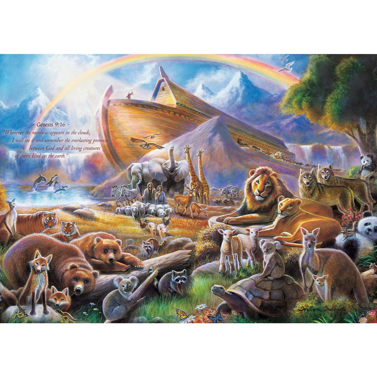 Noah's Ark 500 Piece Jigsaw Puzzle