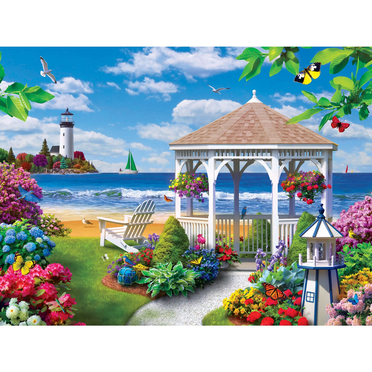 Memory Lane - Oceanside View 300 Piece EZ Grip Jigsaw Puzzle