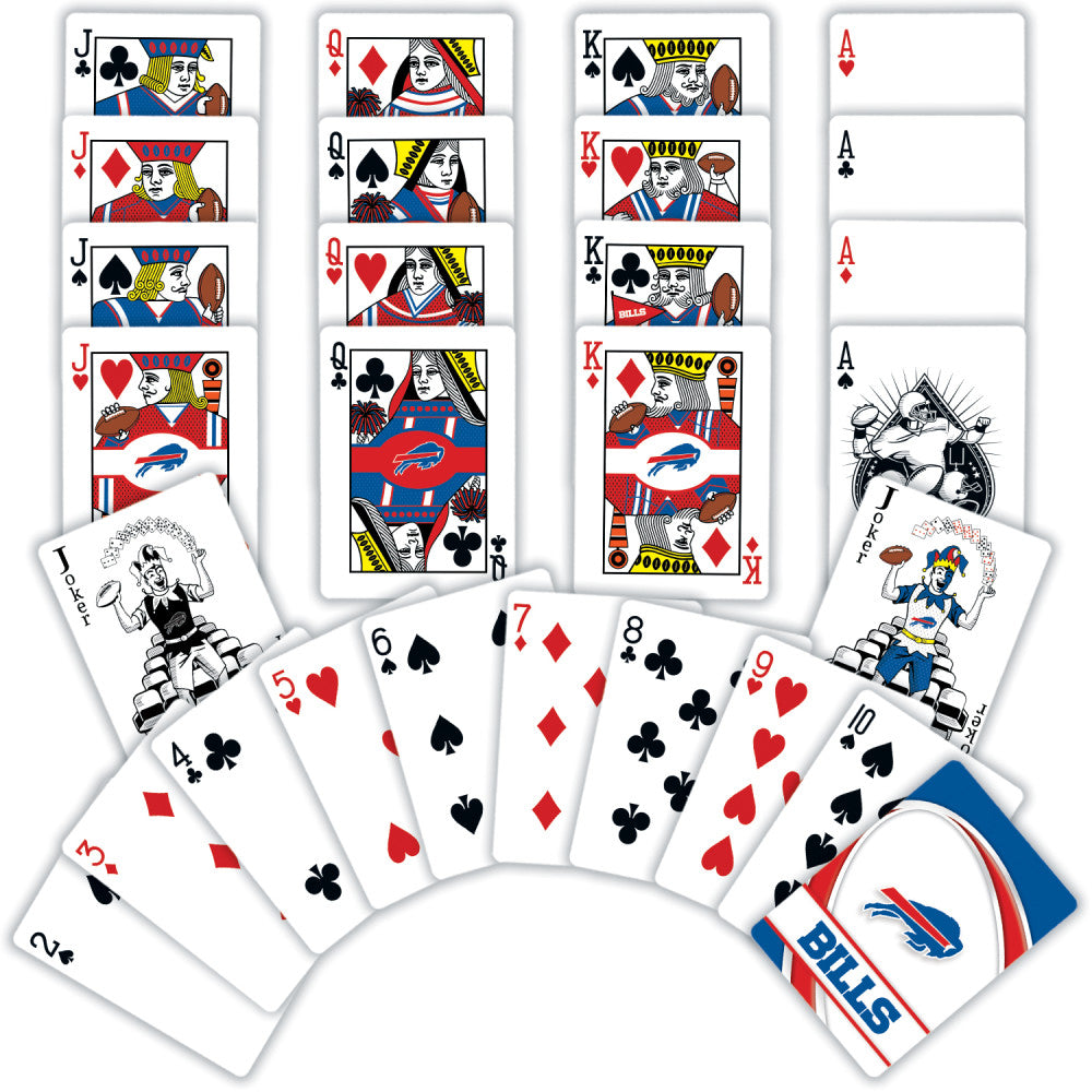 Buffalo Bills Playing Cards - 54 Card Deck