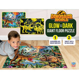 Glow in the Dark - Dinosaur World 48 Piece Floor Jigsaw Puzzle