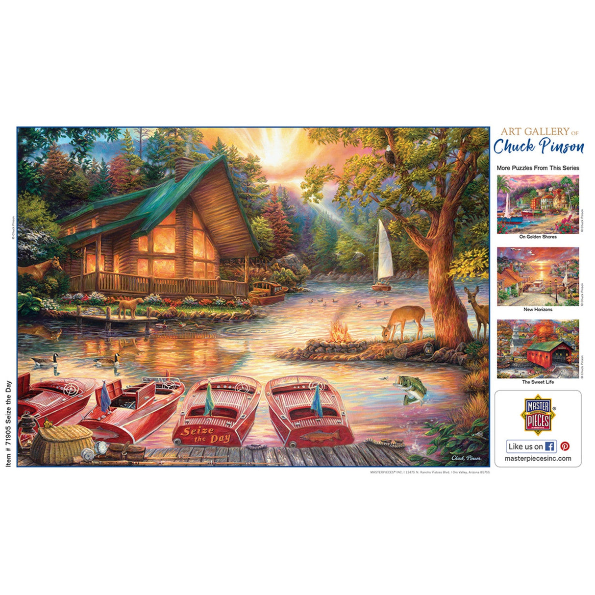 Art Gallery - Seize The Day 1000 Piece Jigsaw Puzzle