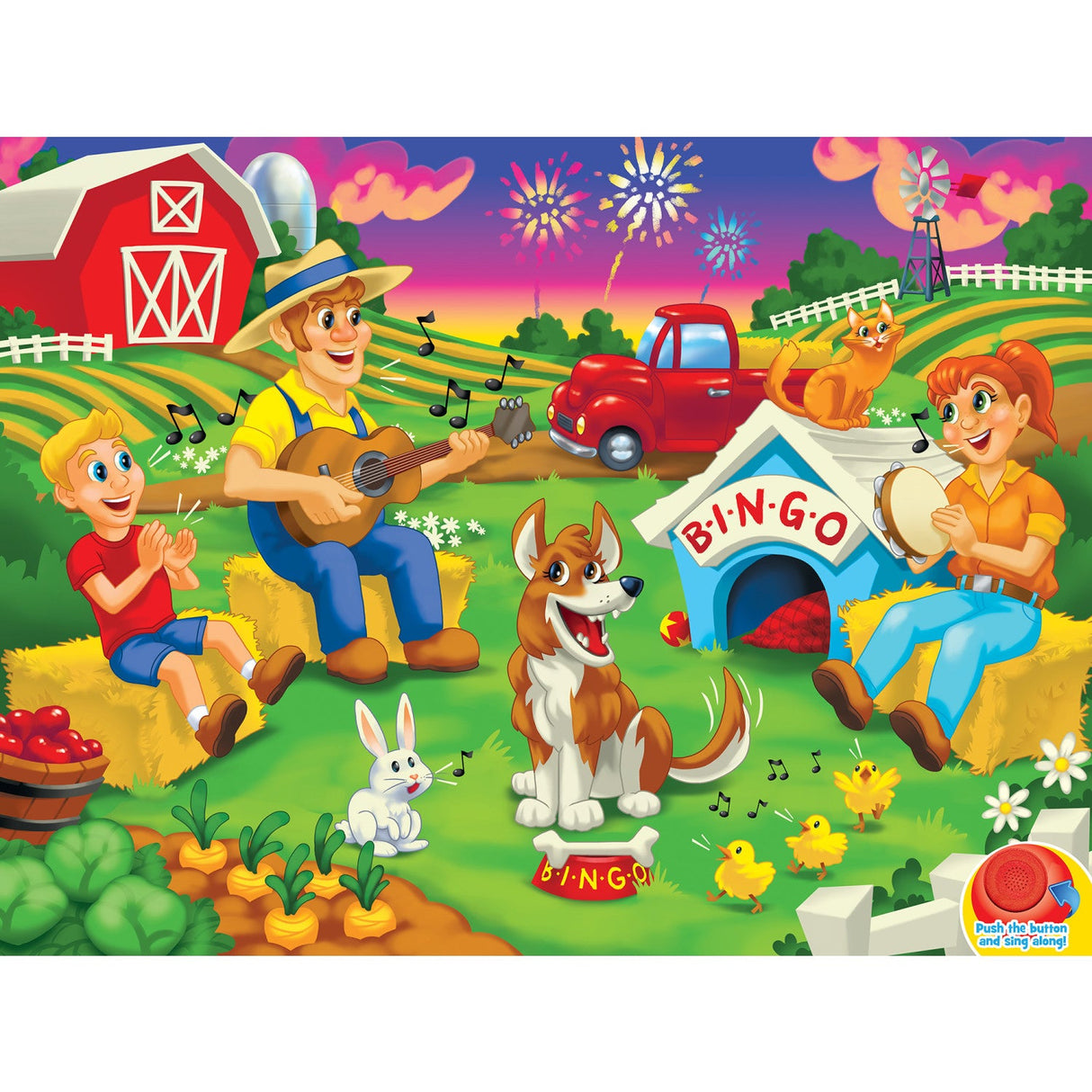 B-I-N-G-O - 24 Piece Sound Jigsaw Puzzle