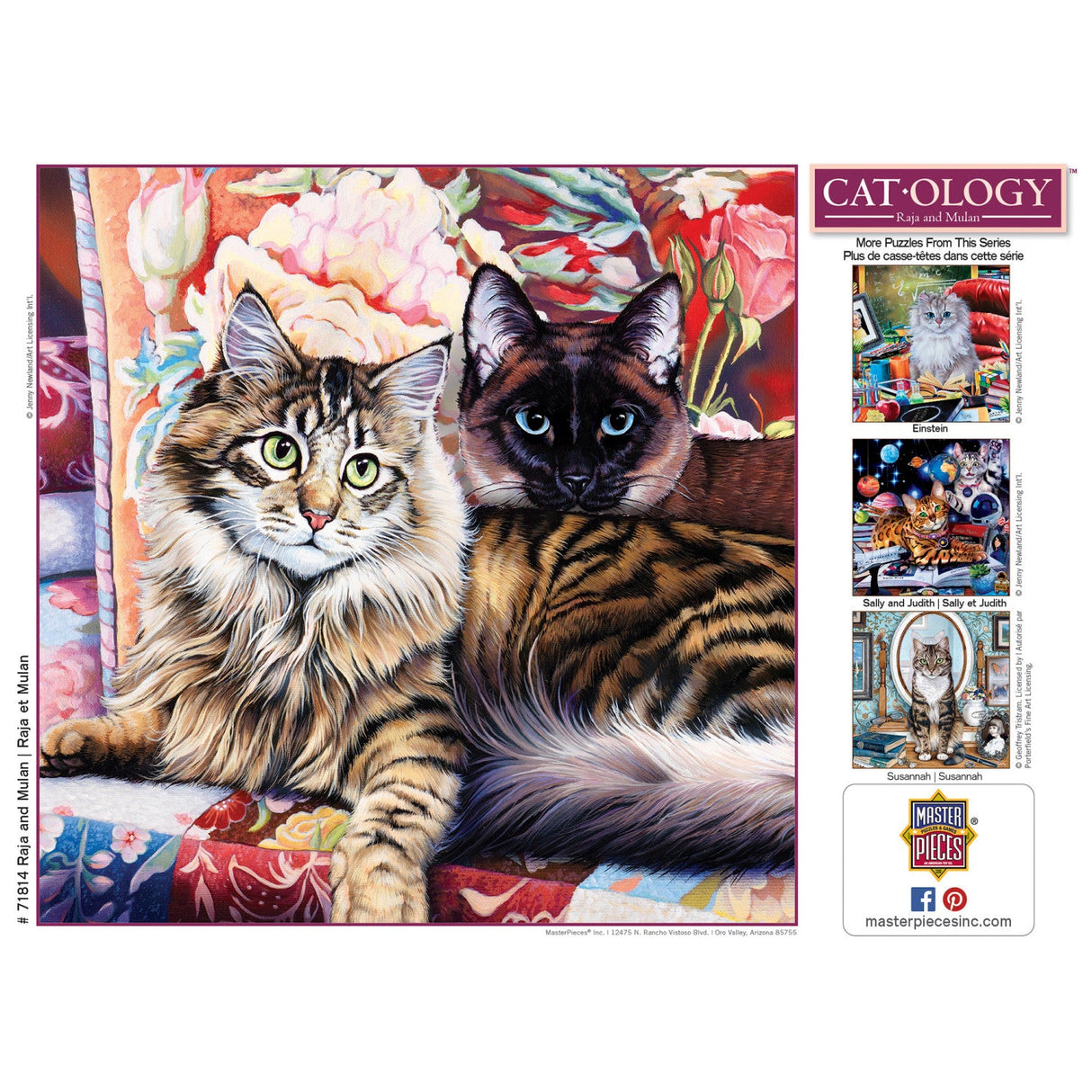 Catology - Raja and Mulan 1000 Piece Jigsaw Puzzle