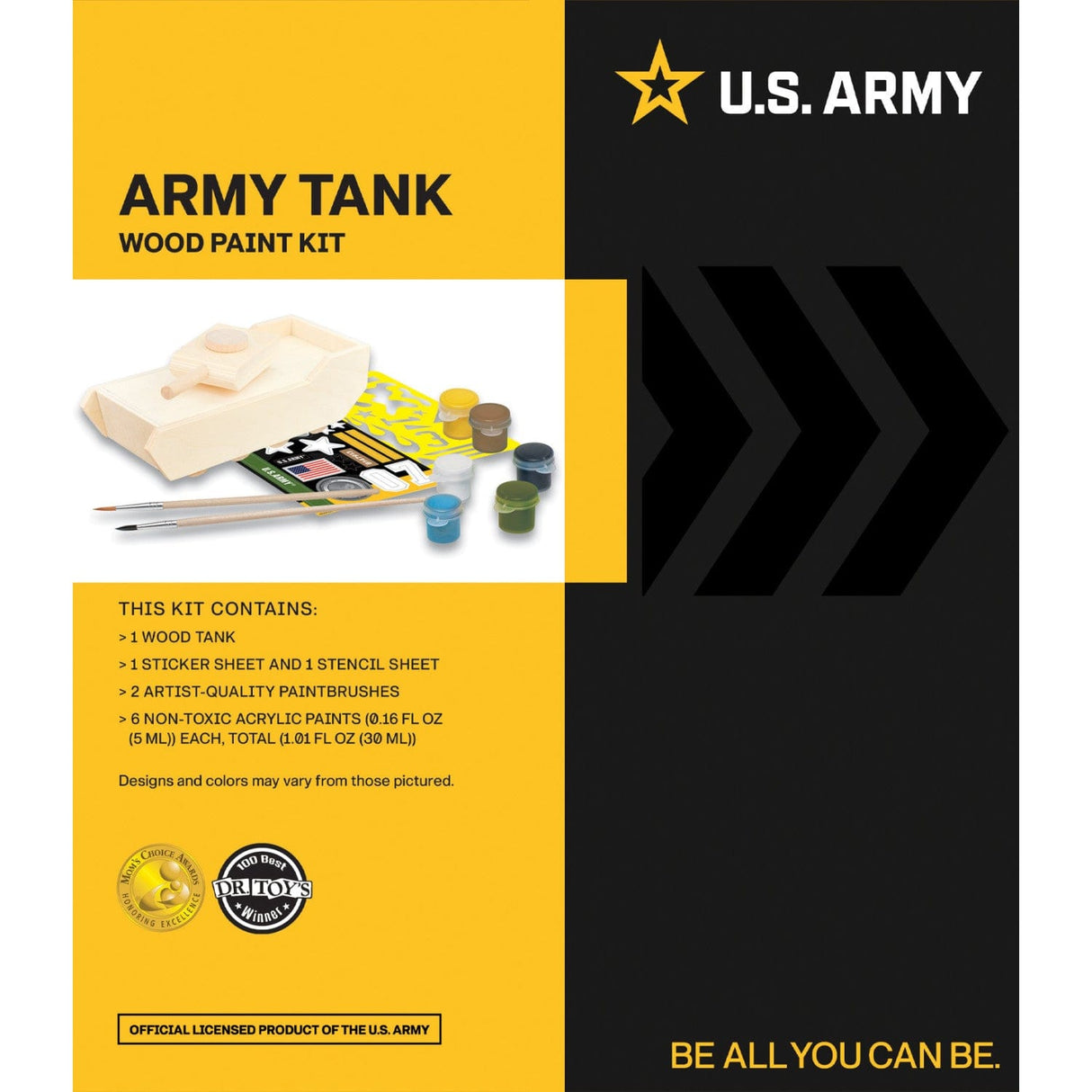 U.S. Army - Tank Wood Craft & Paint Kit