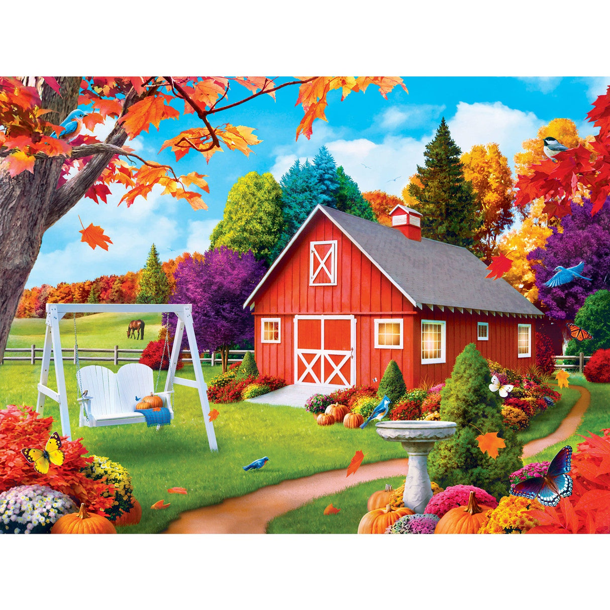 Memory Lane - Harvest Breeze 300 Piece EZ Grip Jigsaw Puzzle