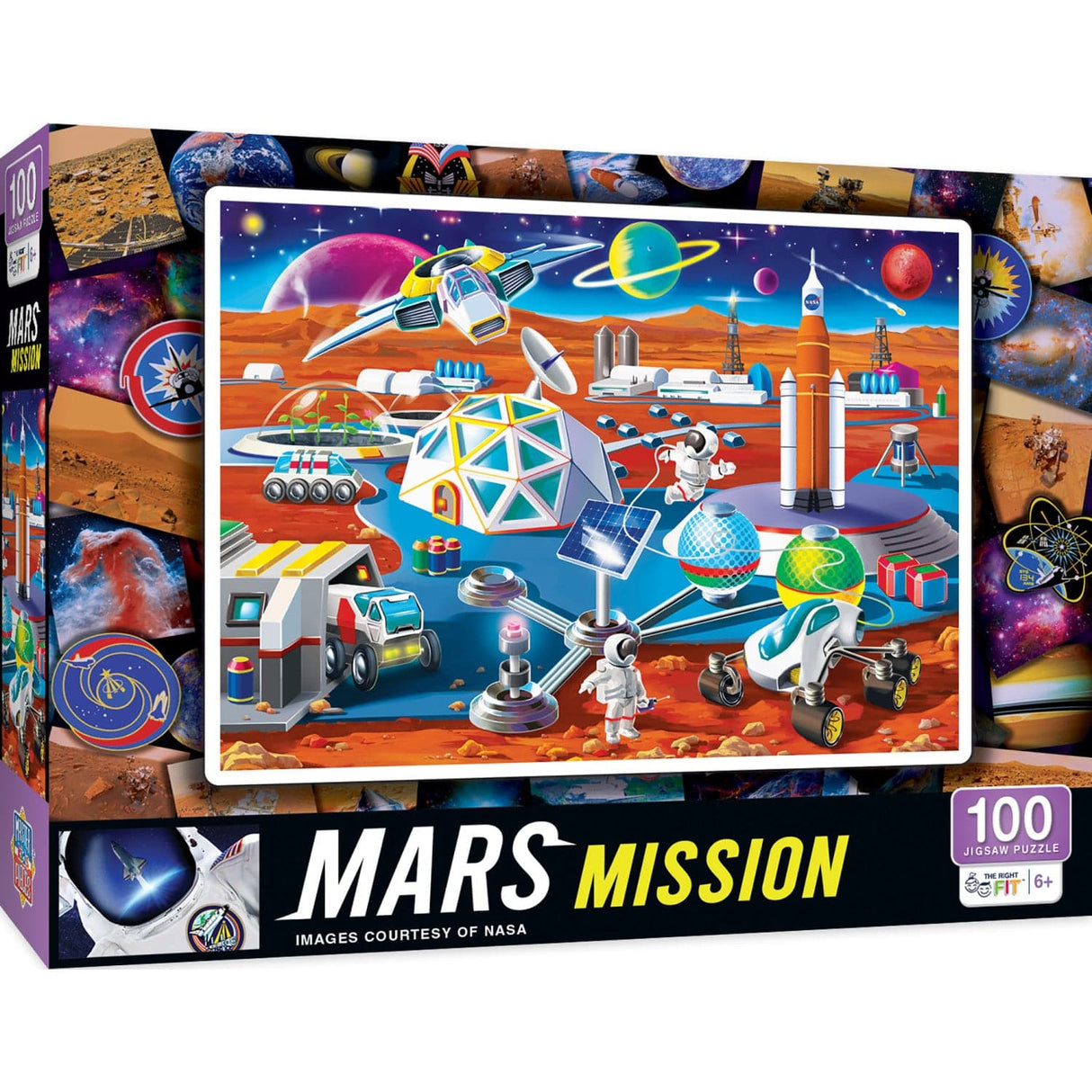 NASA - Mars Mission 100 Piece Jigsaw Puzzle