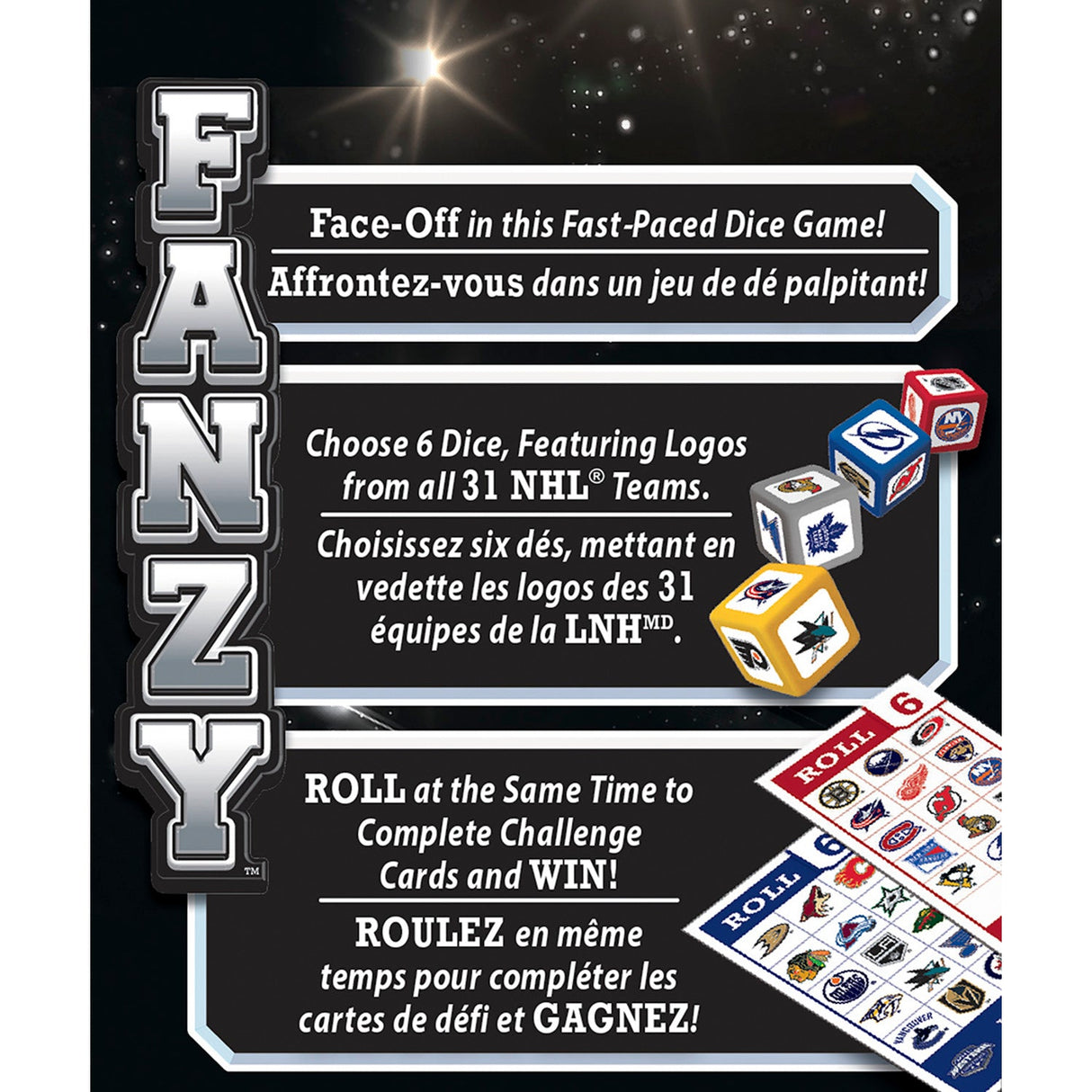 NHL - League Fanzy Dice Game