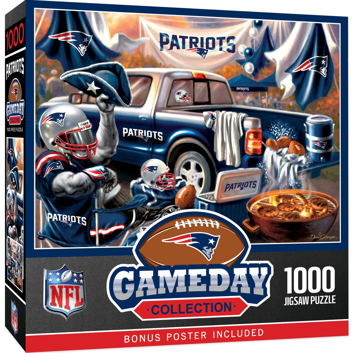 New England Patriots - Gameday 1000 Piece Jigsaw Puzzle