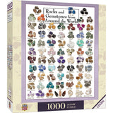 Rocks & Gemstones from Around the World 1000 Piece Jigsaw Puzzle