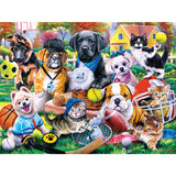 Playful Paws - Play it Again Sports 300 Piece EZ Grip Jigsaw Puzzle