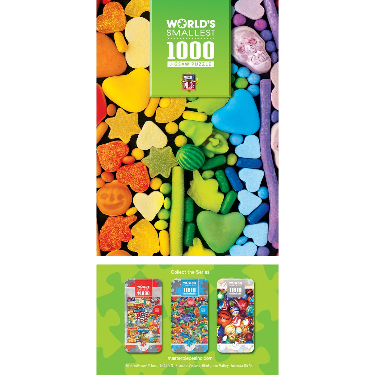 World's Smallest - Rainbow Candy 1000 Piece Jigsaw Puzzle