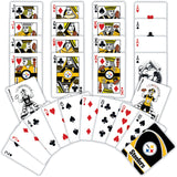 Pittsburgh Steelers Playing Cards - 54 Card Deck