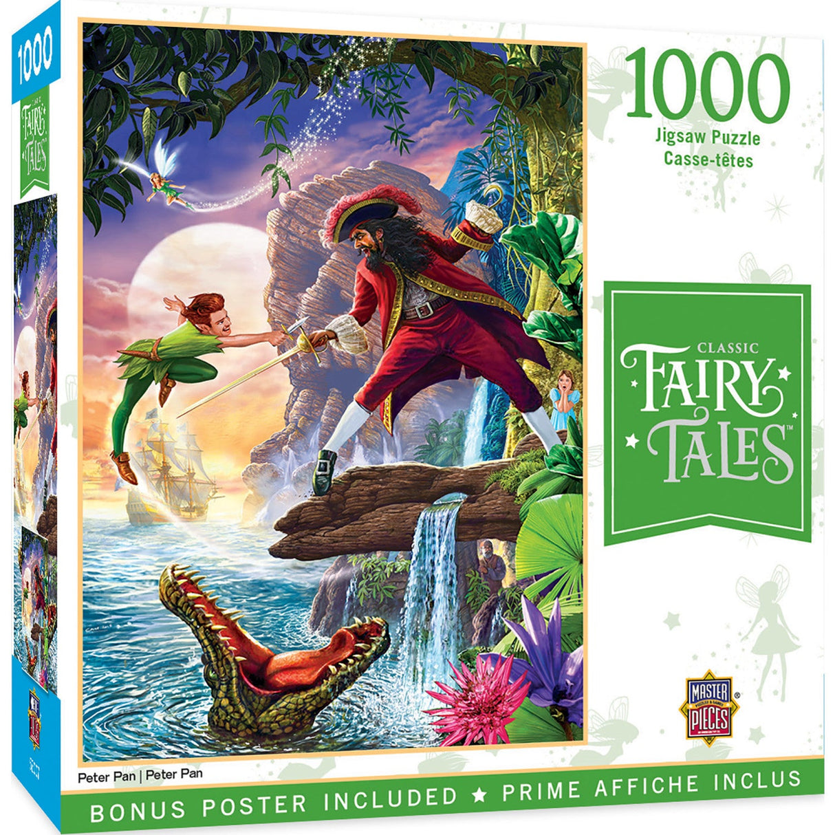 Classic Fairy Tales - Peter Pan 1000 Piece Jigsaw Puzzle