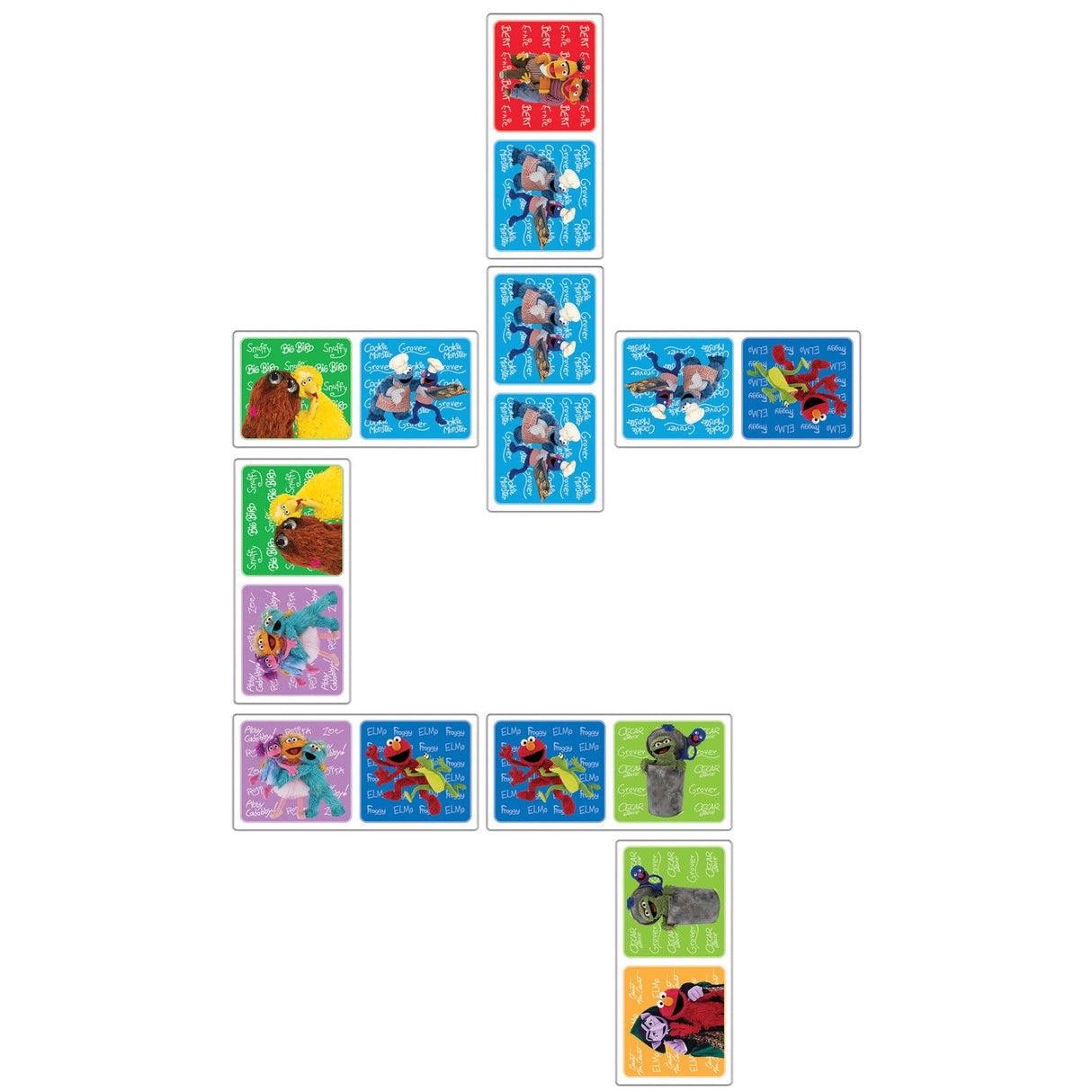 Sesame Street - Elo & Friends Picture Dominoes