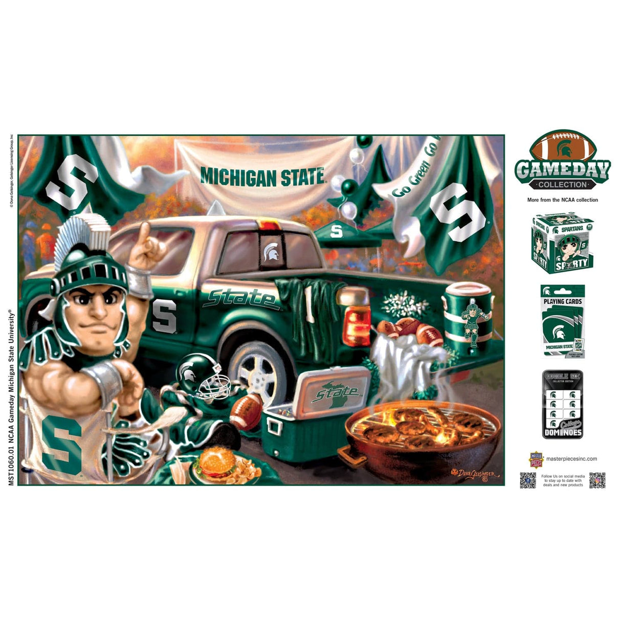 Michigan State Spartans - Gameday 1000 Piece Jigsaw Puzzle