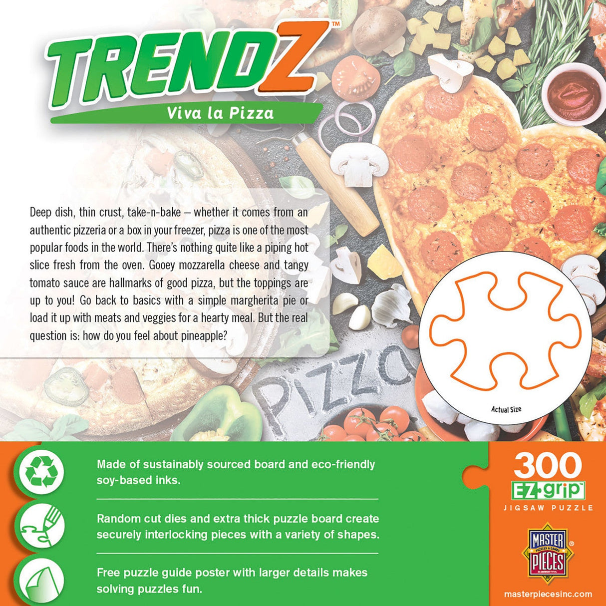 Trendz - Viva La Pizza 300 Piece EZ Grip Jigsaw Puzzle