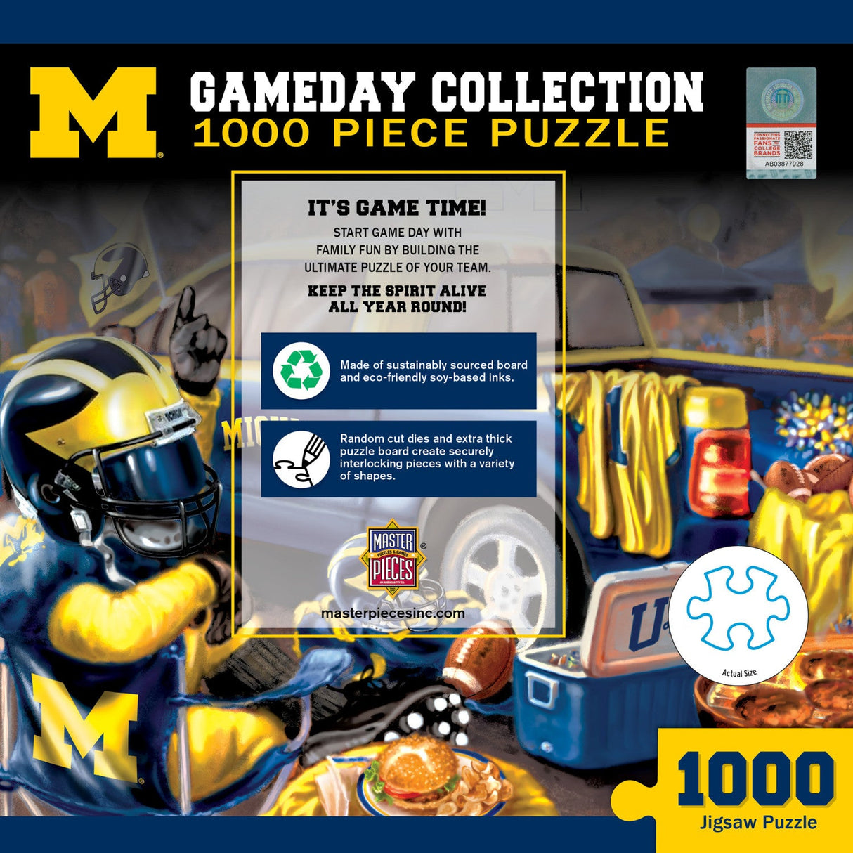 Michigan Wolverines - Gameday 1000 Piece Jigsaw Puzzle