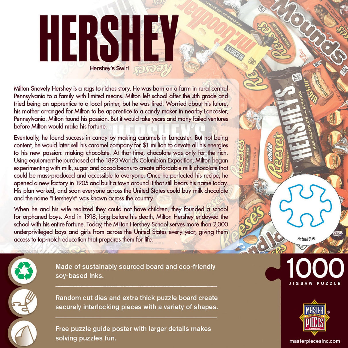 Hershey's Swirl - 1000 Piece Jigsaw Puzzle