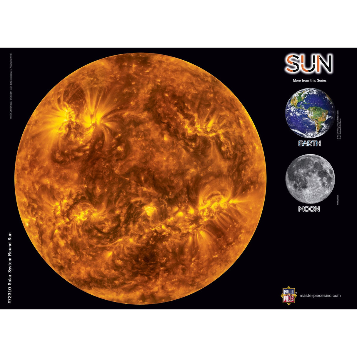 The Sun - 1000 Piece Round Jigsaw Puzzle