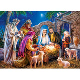 Season's Greetings - A Child is Born 1000 Piece Jigsaw Puzzle