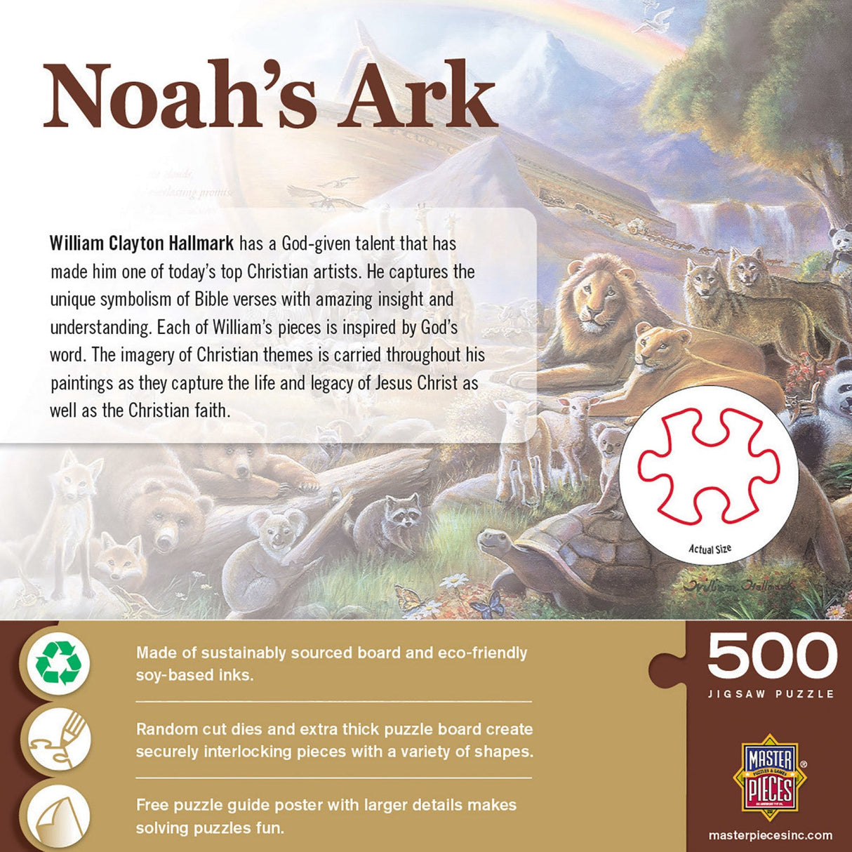 Noah's Ark 500 Piece Jigsaw Puzzle