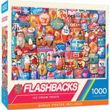 Flashbacks - Ice Cream Treats 1000 Piece Jigsaw Puzzle