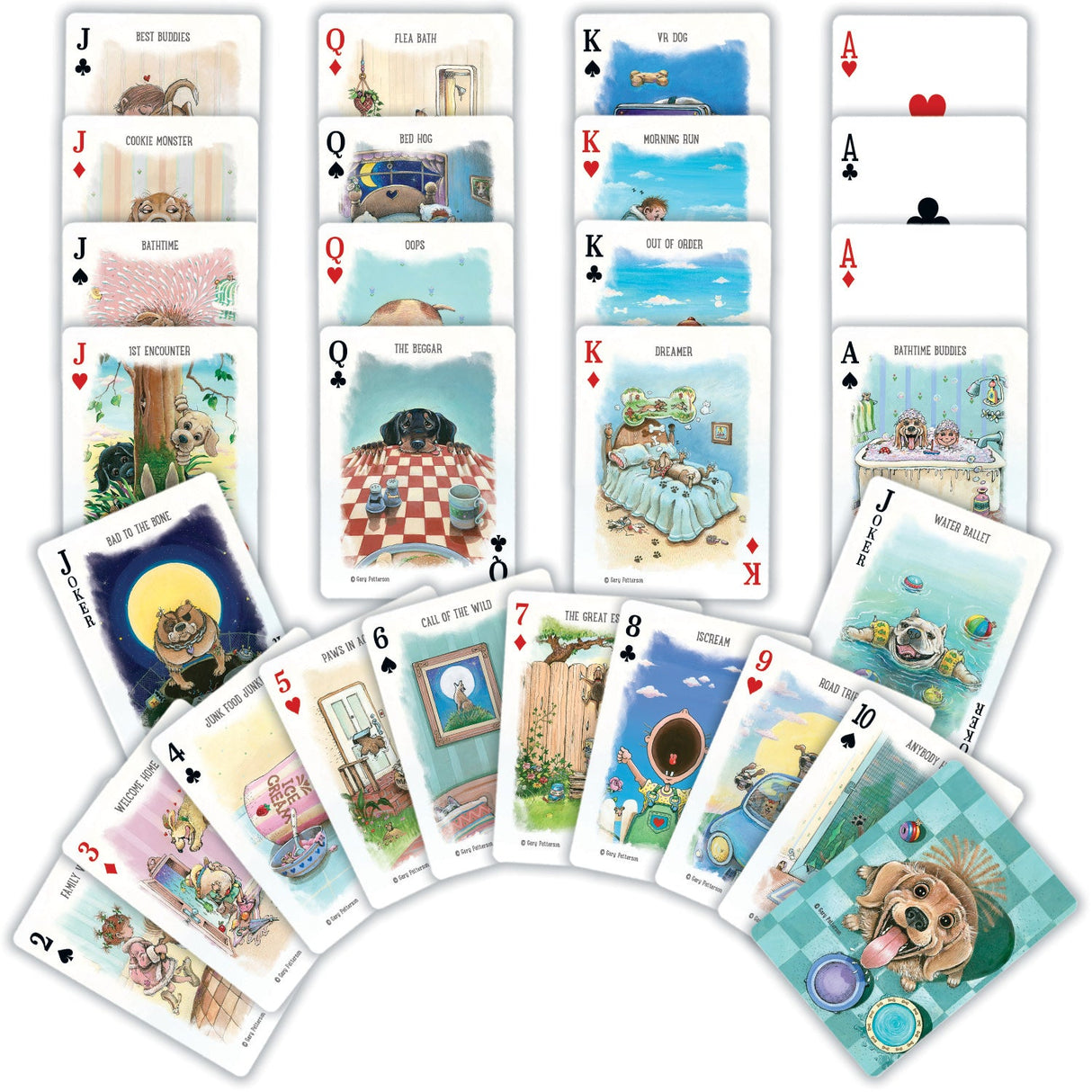 Dogs Playing Cards - 54 Card Deck