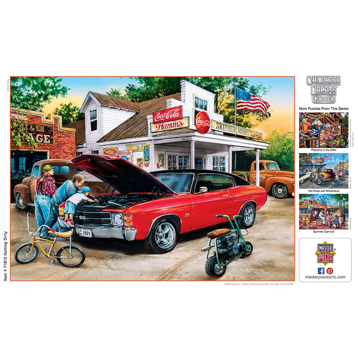 Childhood Dreams - Getting Dirty 1000 Piece Jigsaw Puzzle